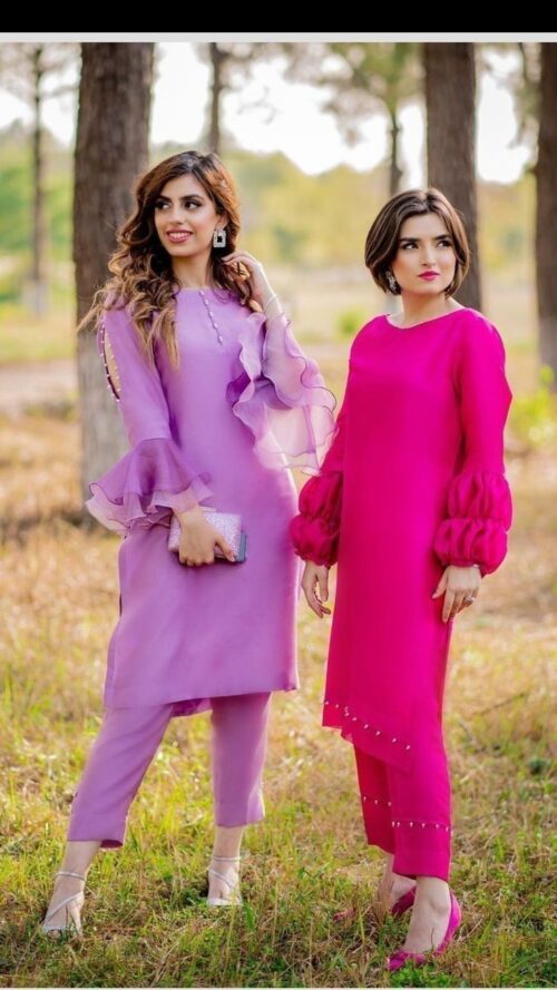 Pastel Grace & Fuchsia Flair