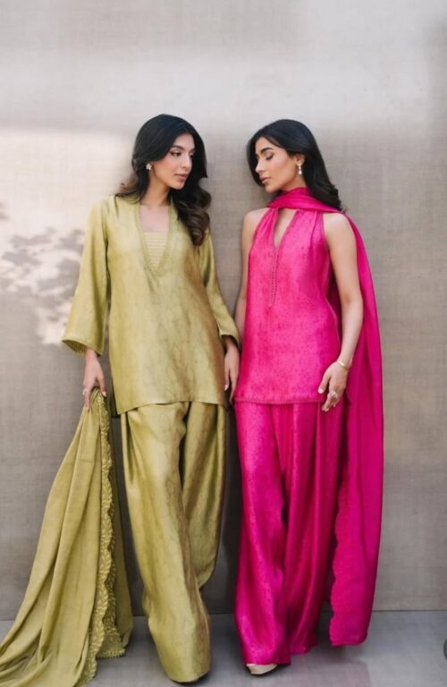 Regal Grace: Farshi Salwar Elegance