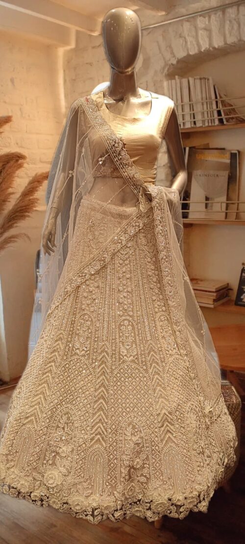 Ivory Dream Wedding Lehenga