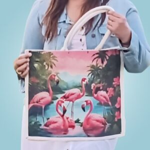 Flamingo Paradise Tote