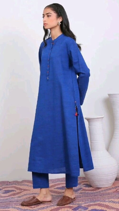 Indigo Flow Kurta Set
