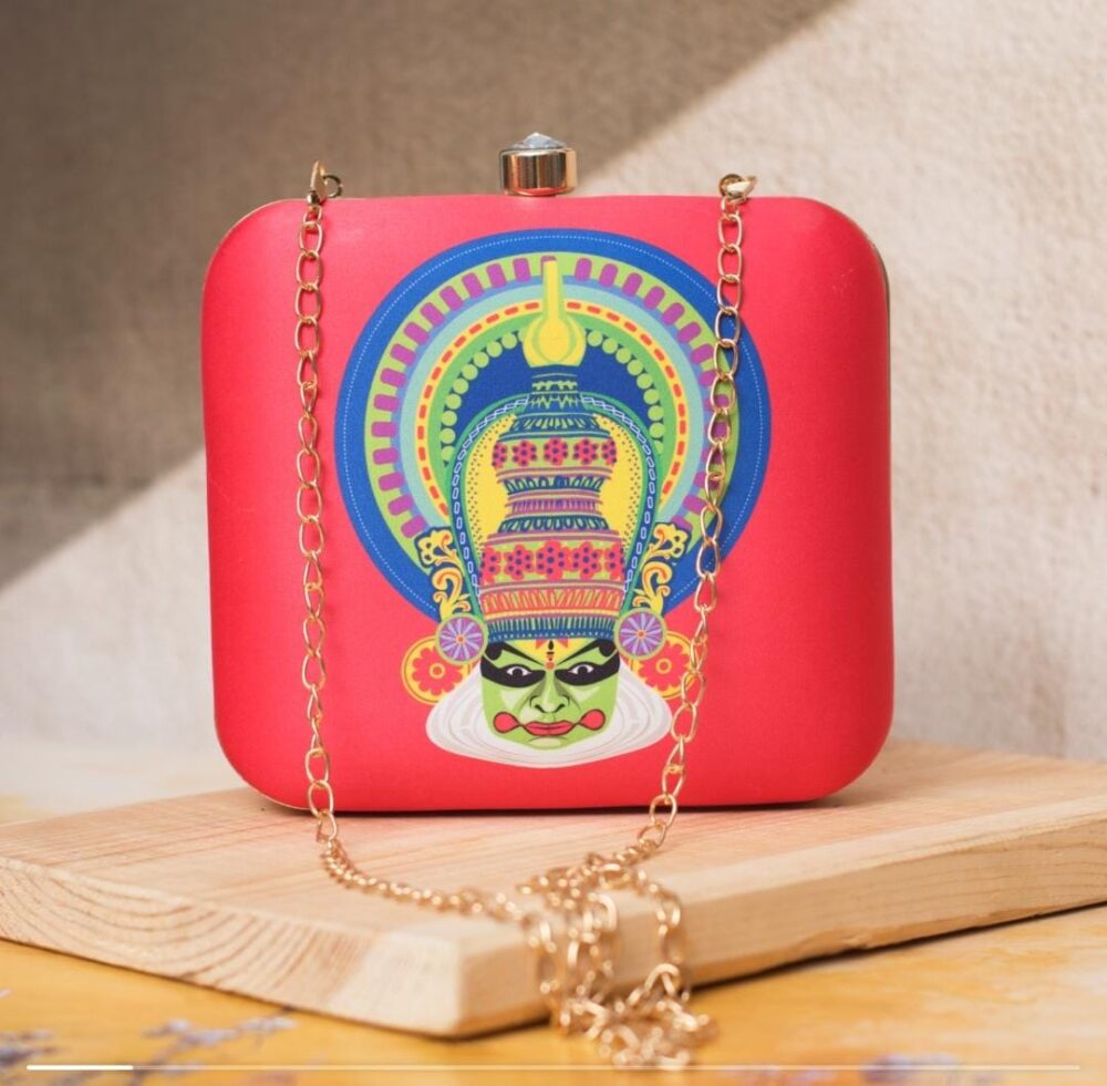 Kathakali Charm Clutch