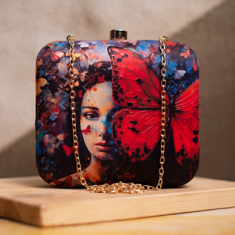 Butterfly Muse Clutch