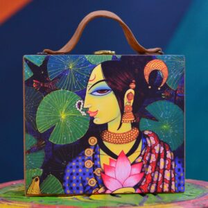 Lotus Muse Suitcase Style Clutch