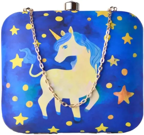 Starlit Unicorn Dream Clutch