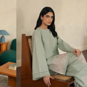 Sage Grace Embroidered Co-ord Set