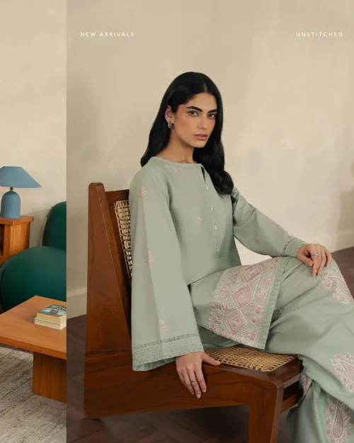 Sage Grace Embroidered Co-ord Set