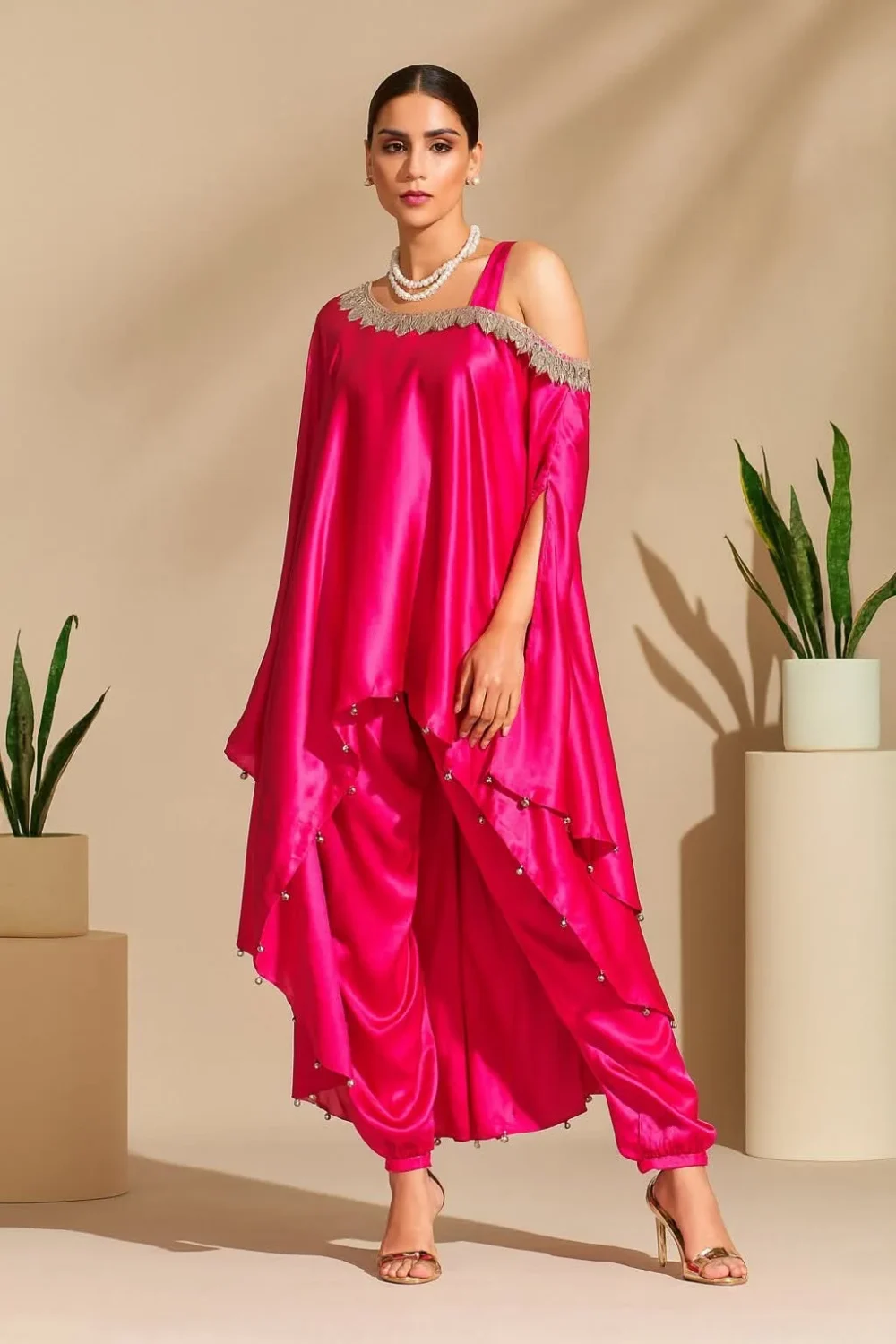 Fuchsia Mirage Cape Set