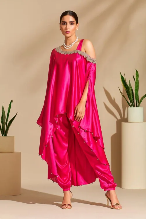 Fuchsia Mirage Cape Set