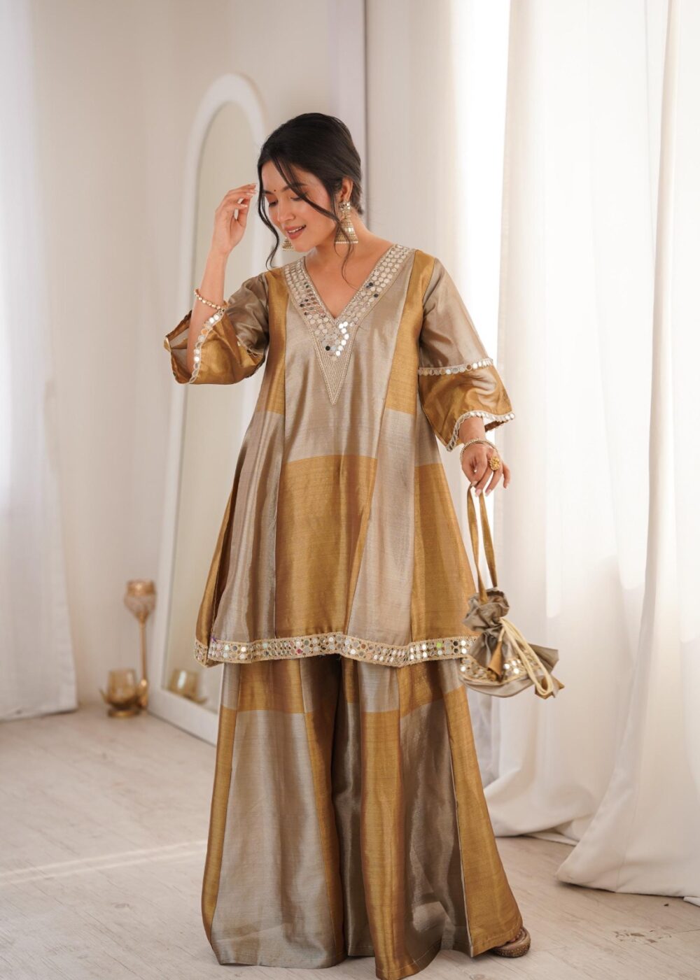 Golden Dune Luxe Co-Ord Set